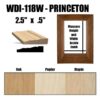 WDI-118W Princeton Window Casing Pre Assembled