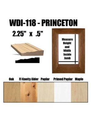 WDI-118 Princeton Window Casing Pre Assembled