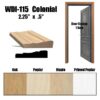 Colonial Door Casing WDI-115