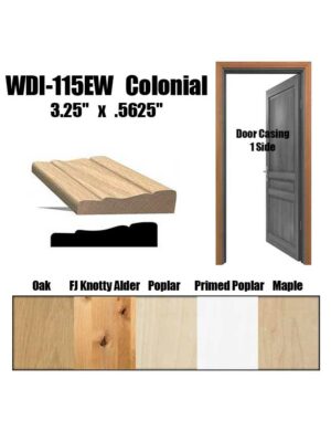 Colonial Door Casing WDI-115EW