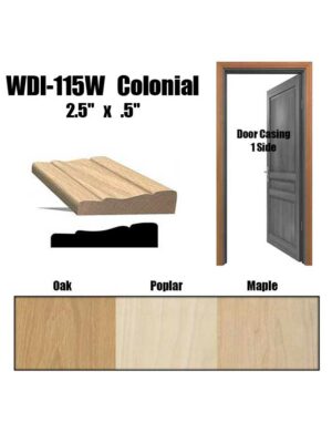 Colonial Door Casing WDI-115W