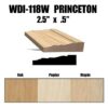 Princeton Casing, WDI-118W with Wood Samples