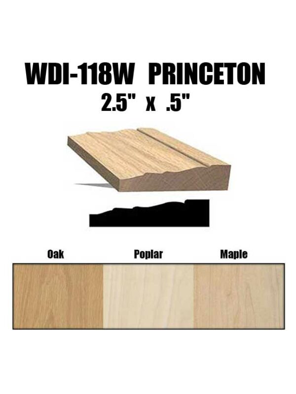 Princeton Casing, WDI-118W with Wood Samples