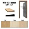 Ranch WDI-113 Door Casing Product Image