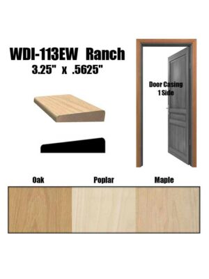 Ranch WDI-113EW Door Casing Product Image