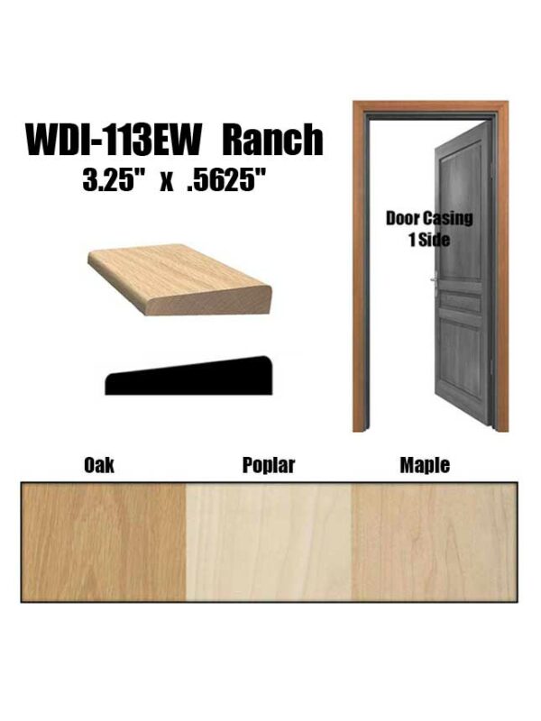 Ranch WDI-113EW Door Casing Product Image