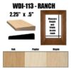 WDI-113 Ranch Window Casing Pre Assembled