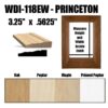 WDI-118EW Princeton Window Casing Pre Assembled