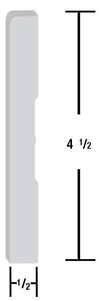 MDF Baseboard 2244 - Vertical